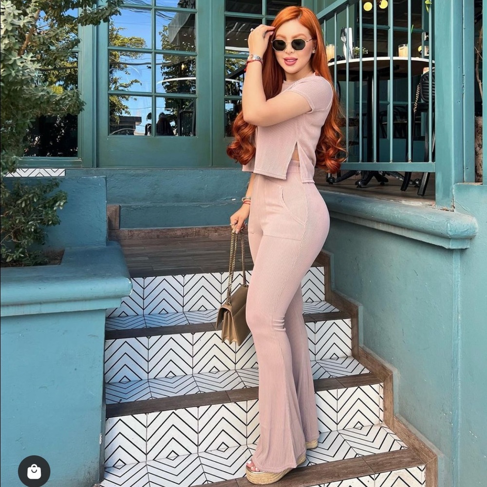 🆕Two piece set, Muave Set